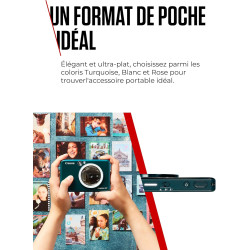 Canon Zoemini S2 Appareil photo instantanné + imprimante , Turquoise Foncé
