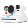 Polaroid now + generation 2 - ensemble appareil photo + film (16 photos incluses) - blanc - caméra instantanée contrôlée par app