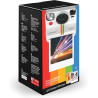 Polaroid now + generation 2 - ensemble appareil photo + film (16 photos incluses) - blanc - caméra instantanée contrôlée par app