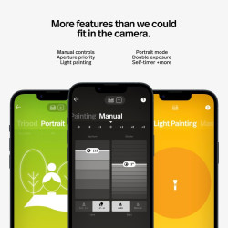 Polaroid - Everything Box - Appareil Photo instantanée Now+ et Pack de Film - Noir