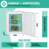 Bomann GB 7236 congélateur Autoportante 42 L E Blanc