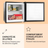 Klarstein Mini Congelateur Armoire, Petit Congélateur pour la Chambre et la Maison, Mini congélateur 35L, Congelateur Petite Tai