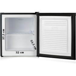 PRIMO PR117DV Mini congélateur - Petit congélateur - Indépendant - 33L - E - Noir