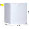PRIMO PR146DV Mini congélateur - Petit congélateur - Indépendant - 33L - D - Blanc