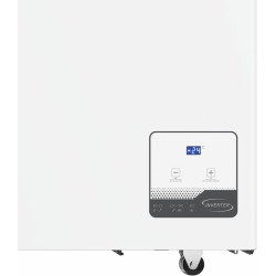 METRO Professional Congélateur bahut GHF2400, acier/aluminium, 136.5 x 73.5 x 83.5 cm, 400 L, 130 W, 1 panier, éclairage LED, av