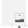 METRO Professional Congélateur bahut GHF2400, acier/aluminium, 136.5 x 73.5 x 83.5 cm, 400 L, 130 W, 1 panier, éclairage LED, av