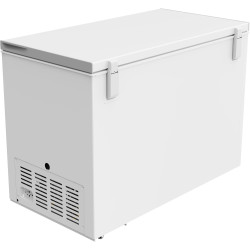 METRO Professional Congélateur bahut GHF2500, acier/aluminium, 165 x 73.5 x 83.5 cm, 500 L, 125 W, 2 paniers, éclairage LED, ave