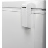 METRO Professional Congélateur bahut GHF2500, acier/aluminium, 165 x 73.5 x 83.5 cm, 500 L, 125 W, 2 paniers, éclairage LED, ave