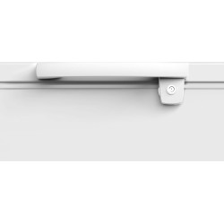 METRO Professional Congélateur bahut GHF2500, acier/aluminium, 165 x 73.5 x 83.5 cm, 500 L, 125 W, 2 paniers, éclairage LED, ave