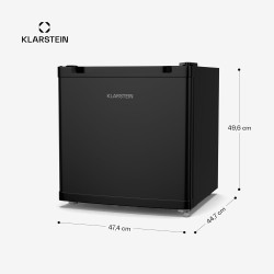 Klarstein Irene Mini congélateur, 31 L Réfrigérateur/Congélateur Compact - Température Réglable -24°C à 10°C, Économe en Énergie