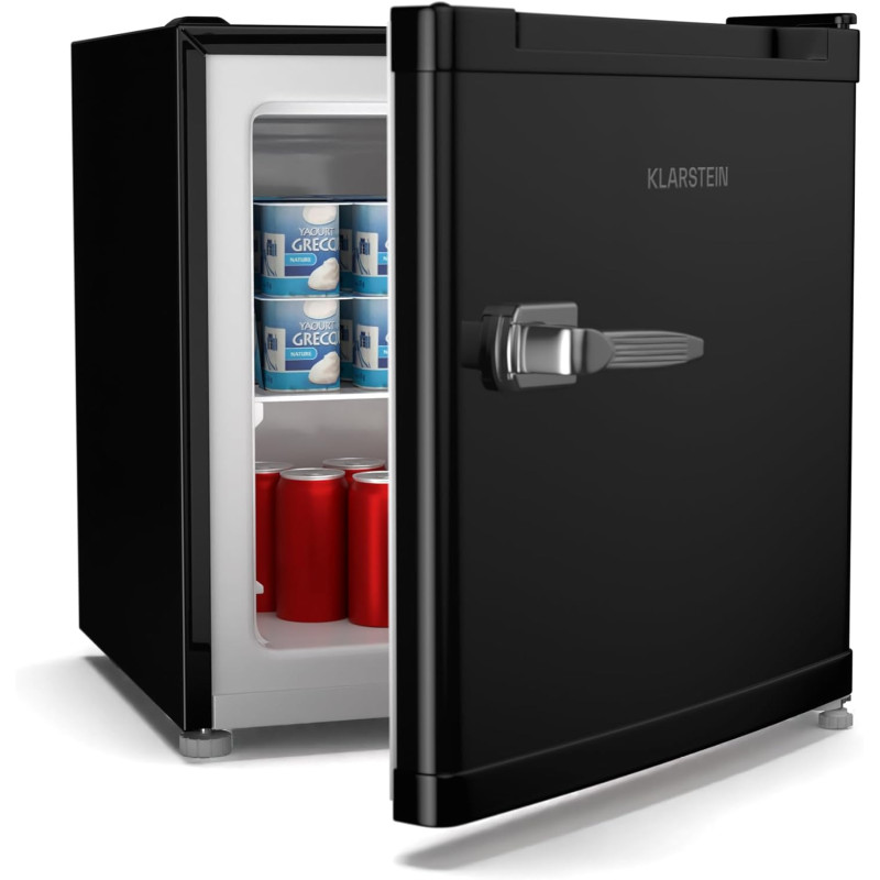 Klarstein Irene Retro Mini congélateur 31 L Réfrigérateur/congélateur compact - Température ajustable -24°C à 10°C, Économe en é