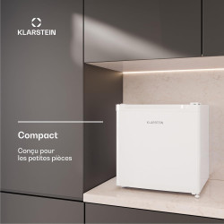 Klarstein Irene Mini congélateur 31 L, Réfrigérateur/congélateur compact - Température réglable -24°C à 10°C, Économe en énergie