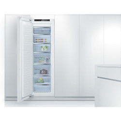 Bosch GIN81VEE0, Série 4, Congélateur armoire, Encastrable, 177.2 x 55.8 cm, 212 L