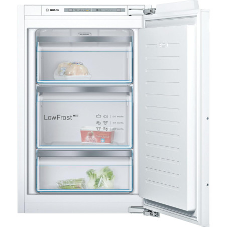 Bosch GIV21AFE0, Série 6, Petit congélateur, Encastrable, 88 x 56 cm, 96 L