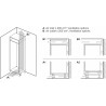 Bosch GIV21AFE0, Série 6, Petit congélateur, Encastrable, 88 x 56 cm, 96 L