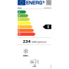 Bosch GSN36VLEP, Congélateur pose-libre, Série 4, 242 L, 4 tiroirs de congélation, 186 x 60 cm, Inox