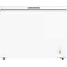 PYRAMIDEA Congélateur Convertible en Coffre Capacité 200 Litres bruts Classe Énergétique E, Couleur Blanc CNG204