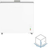 PYRAMIDEA Congélateur Convertible en Coffre Capacité 200 Litres bruts Classe Énergétique E, Couleur Blanc CNG204