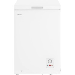 Hisense - MCF95E - Congélateur Coffre Capacité 95 L, Silencieux 40 dB, Blanc, 54.6 x 47.9 x 85.4 cm