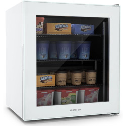 Klarstein IceAge 88 Mini Congélateur, 88L, Température 0 à -18°C, Éclairage LED, 3 Étagères, Énergie Classe E, Compact & Économi
