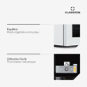 Klarstein IceAge 88 Mini Congélateur, 88L, Température 0 à -18°C, Éclairage LED, 3 Étagères, Énergie Classe E, Compact & Économi