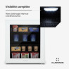 Klarstein IceAge 88 Mini Congélateur, 88L, Température 0 à -18°C, Éclairage LED, 3 Étagères, Énergie Classe E, Compact & Économi