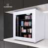 Klarstein IceAge 88 Mini Congélateur, 88L, Température 0 à -18°C, Éclairage LED, 3 Étagères, Énergie Classe E, Compact & Économi