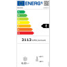 Klarstein IceAge 88 Mini Congélateur, 88L, Température 0 à -18°C, Éclairage LED, 3 Étagères, Énergie Classe E, Compact & Économi