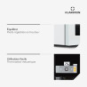 Klarstein IceAge 36 Mini Congélateur, 36L Petit Congélateur avec Température Réglable 0 à -20°C, Éclairage LED, Économe en Énerg