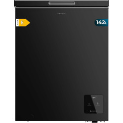 Cecotec congélateur coffre noir 142l bolero coolmarket chest 142 noir e. congélateur, 83,5 cm de hauteur et 63,5 cm de largeur, 