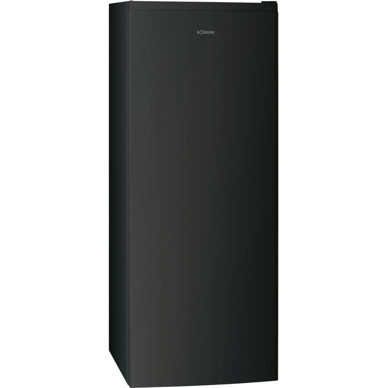 Bomann Congélateur 161L Noir GS7343 - Total No Frost, Système MultiAirflow, 3 Tiroirs, Contrôle Électronique, Super Congélation,