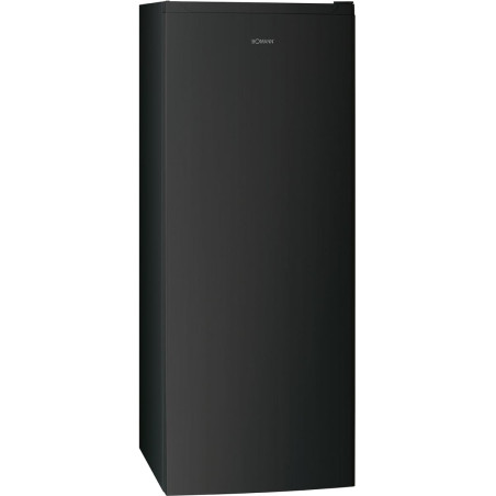 Bomann Congélateur 161L Noir GS7343 - Total No Frost, Système MultiAirflow, 3 Tiroirs, Contrôle Électronique, Super Congélation,