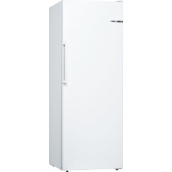 Bosch GSN29UWEW Série 4, Congélateur pose-libre, 200 L, 5 tiroirs de congélation, 161 x 60 cm (HxL), Blanc