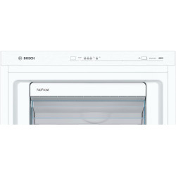 Bosch GSN29UWEW Série 4, Congélateur pose-libre, 200 L, 5 tiroirs de congélation, 161 x 60 cm (HxL), Blanc