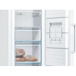 Bosch GSN58AWEV Congélateur Pose-Libre Série 6-366 L - 5 Tiroirs De Congélation - 191 x 70 Cm - Blanc