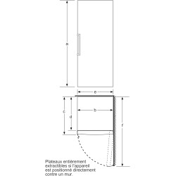 Bosch GSN58AWEV Congélateur Pose-Libre Série 6-366 L - 5 Tiroirs De Congélation - 191 x 70 Cm - Blanc
