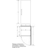 Bosch GSN58VWEV, Congélateur pose-libre Série 4, 366 L, 5 tiroirs de congélation, 191 x 70 cm, Blanc