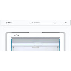 Bosch GSN58VWEV, Congélateur pose-libre Série 4, 366 L, 5 tiroirs de congélation, 191 x 70 cm, Blanc