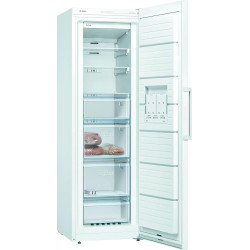 Bosch GSN51AWDV - Congélateur vertical pose-libre - Série 6 - 290 litres - 5 tiroirs de congélation - 161 x 70 cm - Blanc - XXL