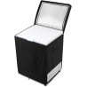 StarRing Housse de réfrigérateur d'extérieur en tissu Oxford 210D avec cordon élastique et boucles réglables pour protéger les c