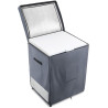 StarRing Housse de réfrigérateur d'extérieur en tissu Oxford 210D, avec cordon élastique et boucles réglables pour protéger les 