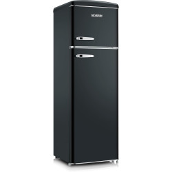SEVERIN Réfrigérateur Congélateur 2 portes, Pose libre, Réfrigérateur Double Porte avec Congélateur Largeur 55 cm, 246 L, Classe