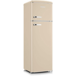 SEVERIN Réfrigérateur Congélateur 2 portes, Pose libre, Réfrigérateur Double Porte avec Congélateur Largeur 55 cm, 246 L, Classe