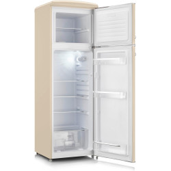 SEVERIN Réfrigérateur Congélateur 2 portes, Pose libre, Réfrigérateur Double Porte avec Congélateur Largeur 55 cm, 246 L, Classe