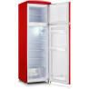 SEVERIN Réfrigérateur Congélateur 2 portes, Pose libre, Réfrigérateur Double Porte avec Congélateur Largeur 55 cm, 246 L, Classe