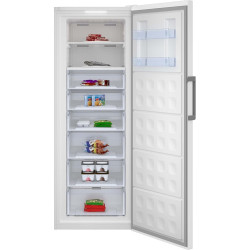 Beko RFNE448E45W Congélateur 404 L Volume net No Frost Fonction Congélation Rapide Ecran Multifonction 6 Tiroirs + 2 Compartimen