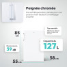 Candy - Mini Réfrigérateur Table Top - 1 Porte - Classe Énergétique E - Froid Statique - Blanc - 127 Litres - 85 x 55 x 58 cm - 