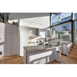 GEDTECH Congélateur armoire 179L GCO179NFWH - No Frost - Blanc