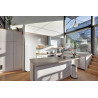 GEDTECH Congélateur armoire 179L GCO179NFWH - No Frost - Blanc