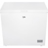 Beko CF200CWN Congélateur, 198 L, 1 panier de congélation, fonction congélation rapide, roulettes de transport, système d'affich